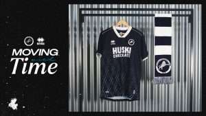Millwall have a released their new kit for the 2023/24 season. Image: Millwall FC