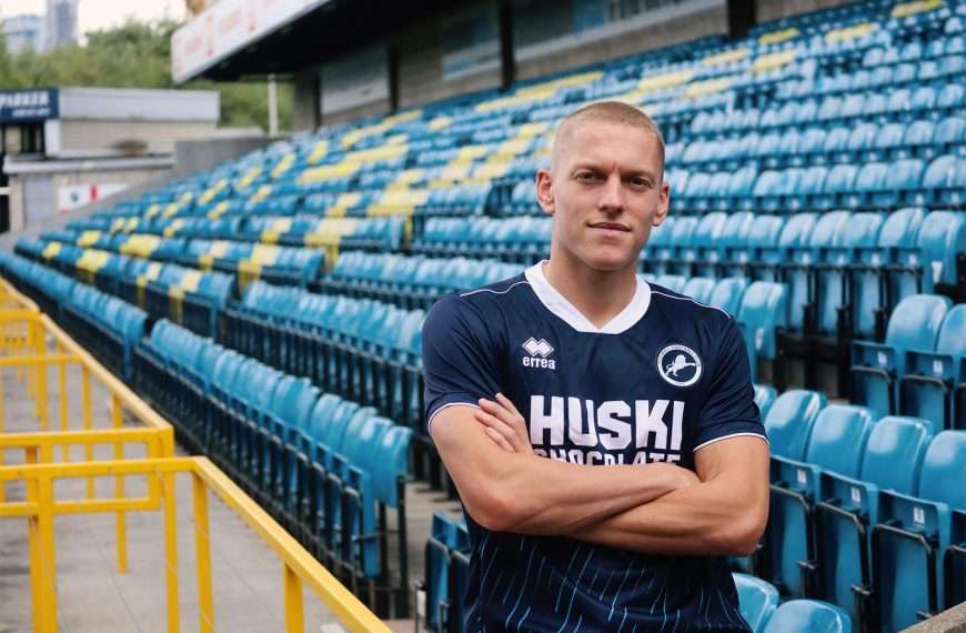 Casper De Norre becomes Millwall's fourth signing of the summer. Image: Millwall FC