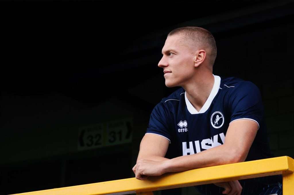 Midfielder De Norre could make his debut as soon as Tuesday's friendly against Charlton. Image: Millwall FC