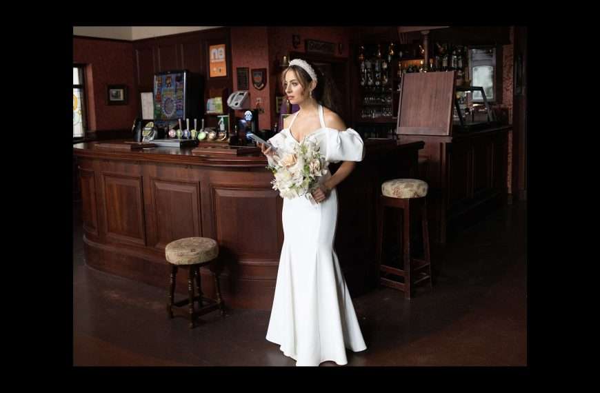 Coronation Street wedding dress is going up for auction in south London