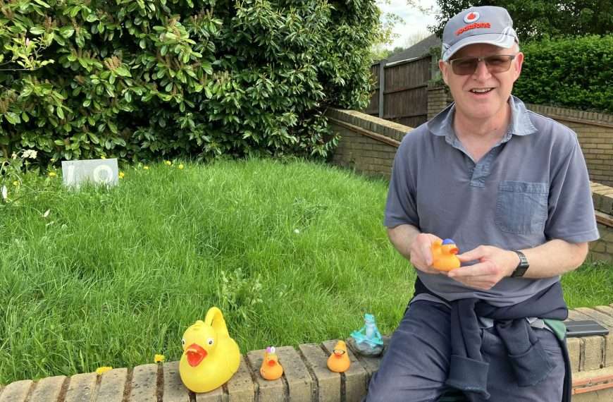 Orpington man filled potholes with rubber ducks to attract more attention to the issue