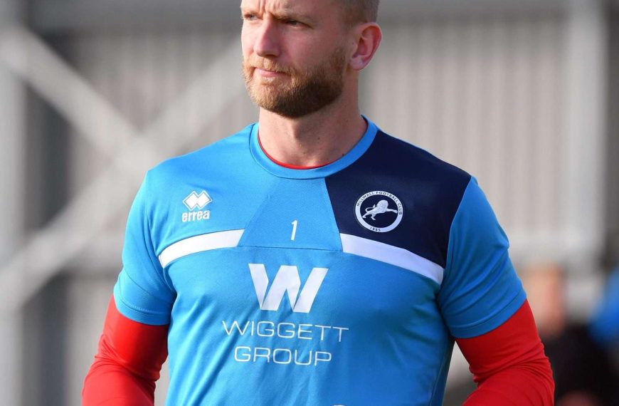 George Long played in 36 of Millwall's 46 league games last season. Image: Millwall FC