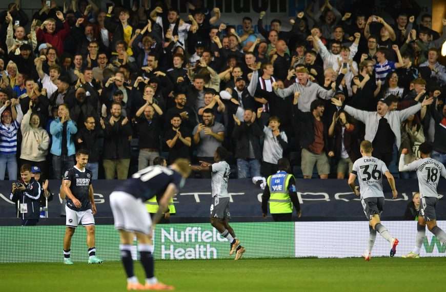 Things went badly wrong for Millwall in the Carabao Cup first round. Image: Millwall FC