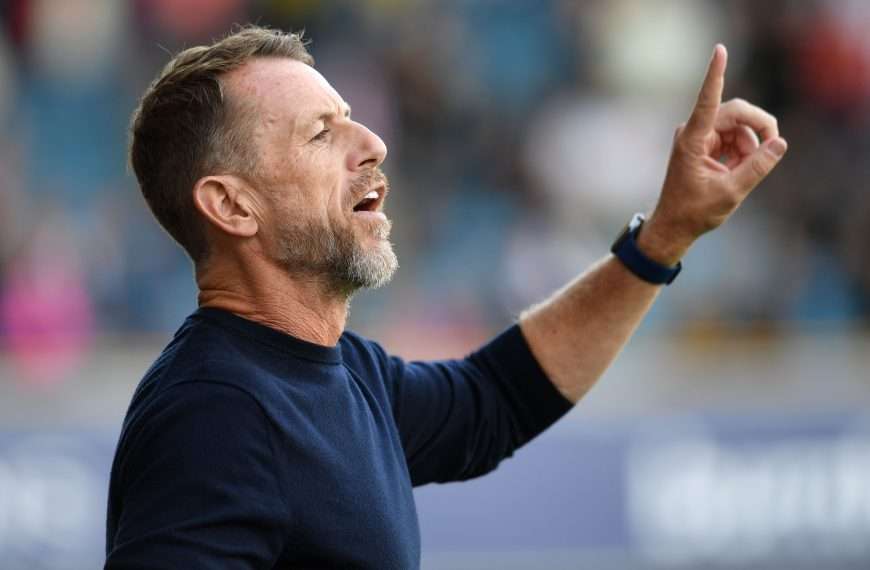 Gary Rowett has given his instant reaction to the game. Image: Millwall FC