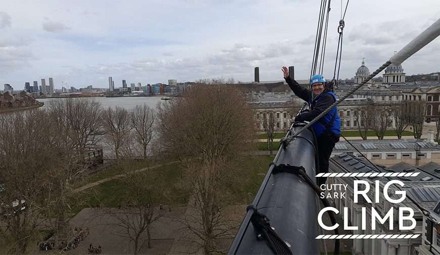 For the first time ever, you can climb Greenwich’s Cutty Sark