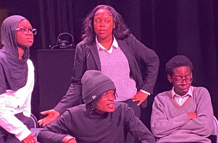 Nunhead school students chosen to perform at the National Theatre