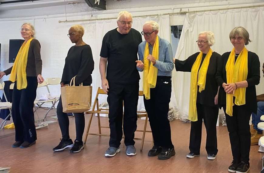 Older performers from Rotherhithe’s London Bubble theatre stage their own show and are taking it on tour