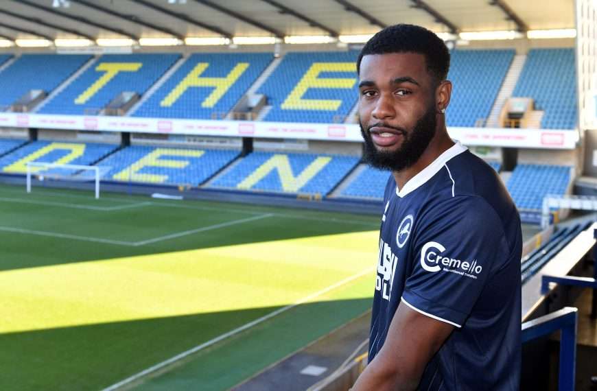 Japhet Tanganga has moved to Millwall on a season-long loan from Tottenham. Image: Millwall FC