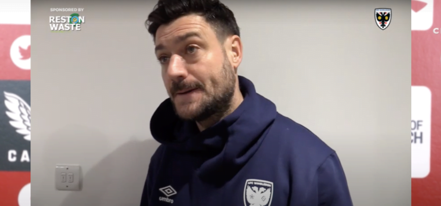 Jackson says side ‘unrecognisable’ in first half after disastrous MK Dons defeat