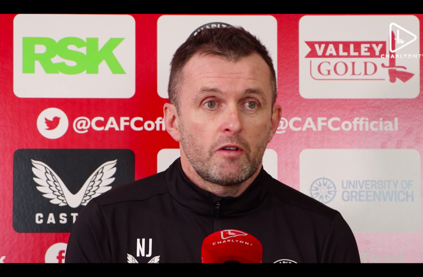 ‘Two out of three ain’t bad’ – Nathan Jones gives his reaction after Charlton Athletic’s defeat at neighbours Millwall