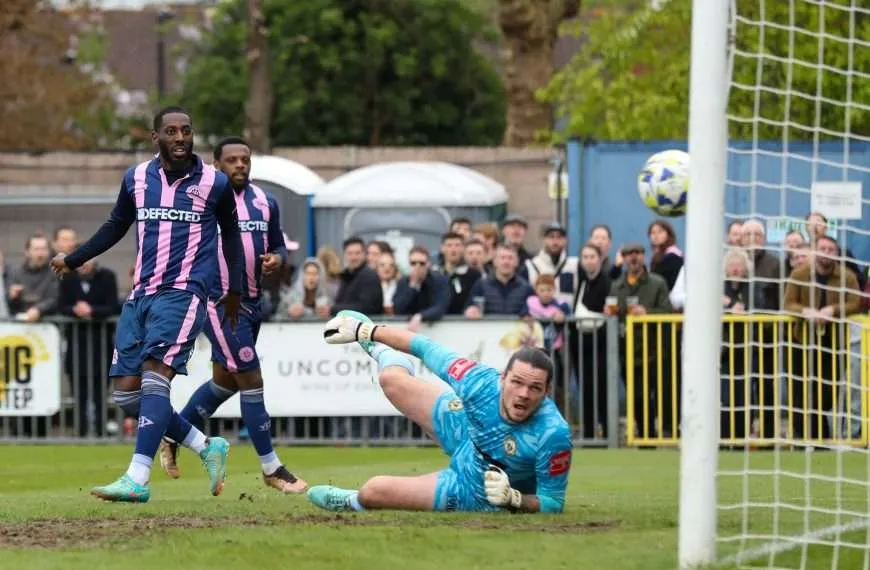 Dulwich Hamlet boss explains why he is positive about the future despite late-season promotion collapse