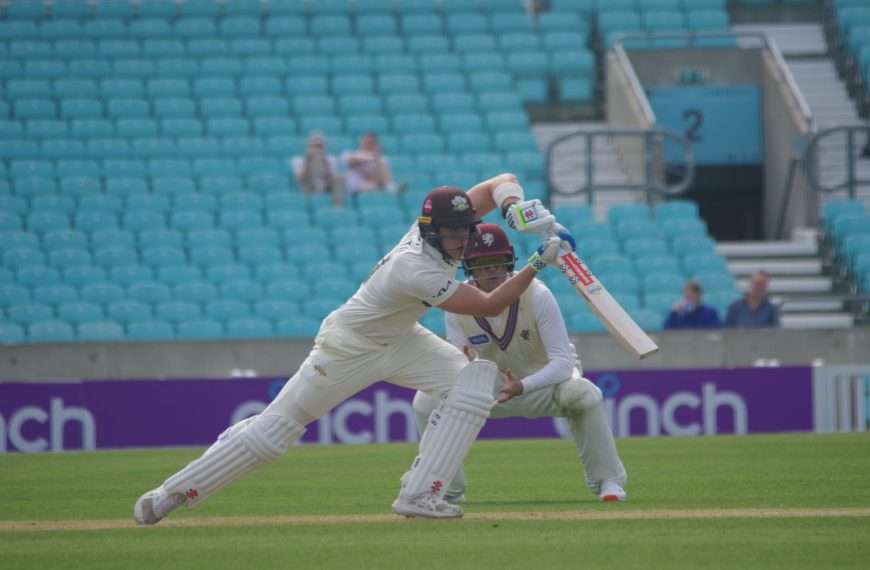 Surrey fall short in thrilling final-day chase as defending champions must wait for first County Championship win this season