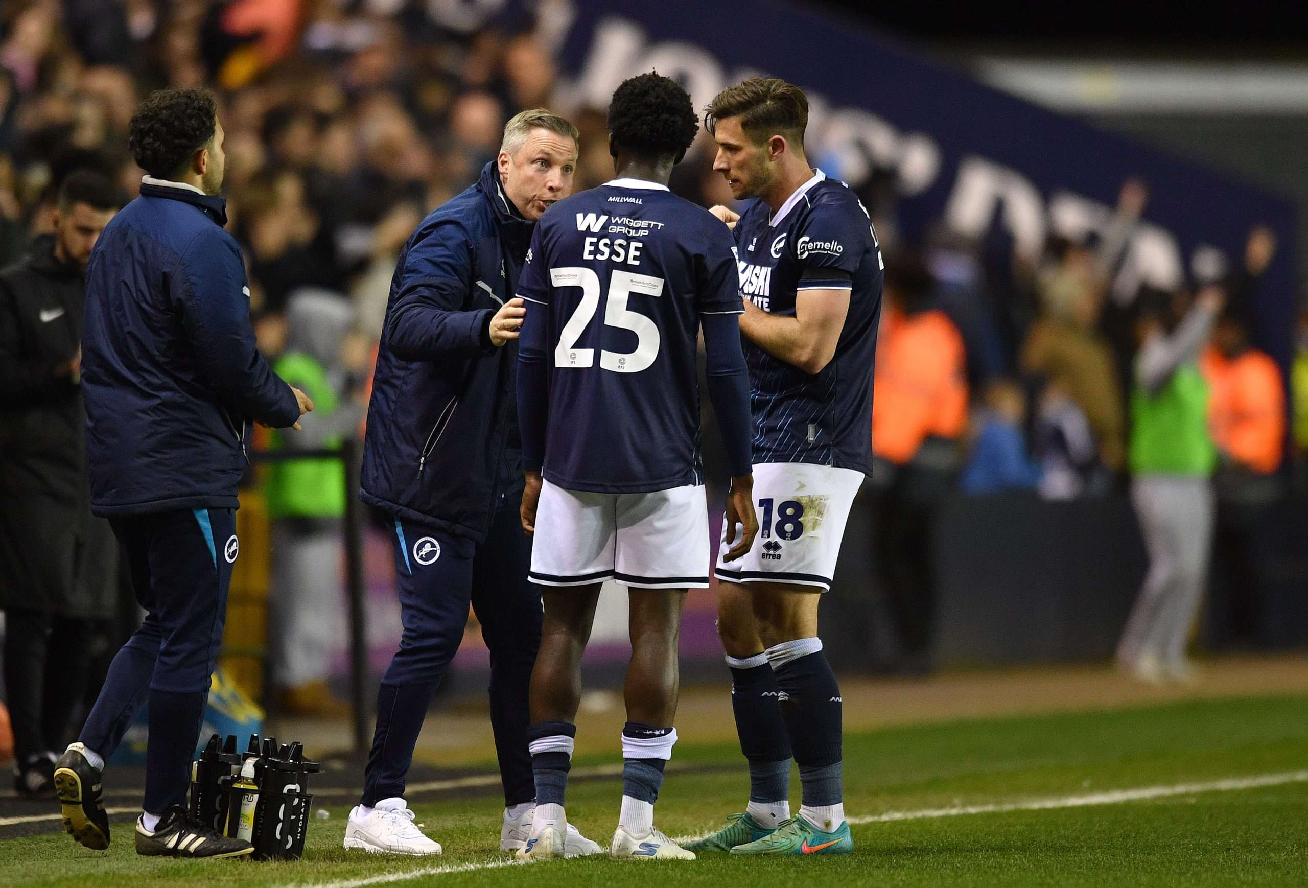 Neil Harris gave his reaction after the win over Leicester. Image: Millwall FC