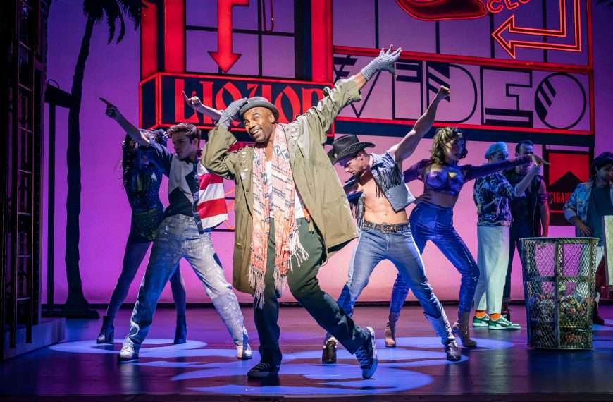 Ore Oduba, starring as Happy Man in ‘Pretty Woman the Musical’ at Bromley’s Churchill Theatre