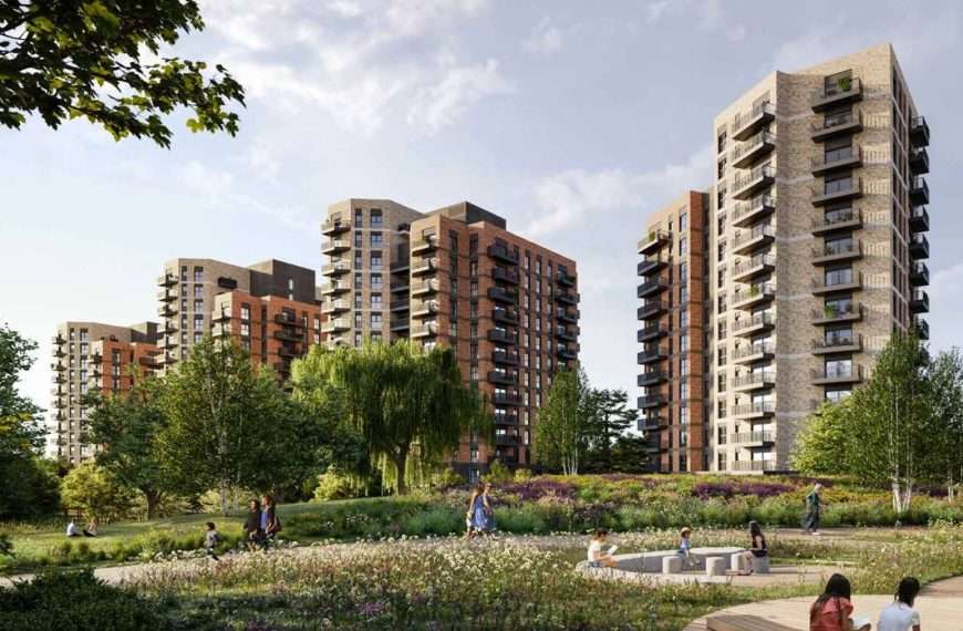 Five new tower blocks planned for Kidbrooke Village including 526 flats