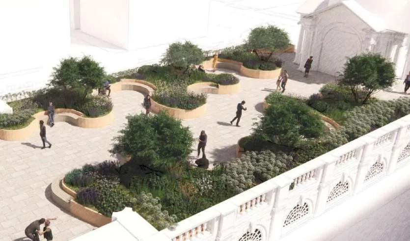 Public garden and café off Oxford Street to be refurbished after approval