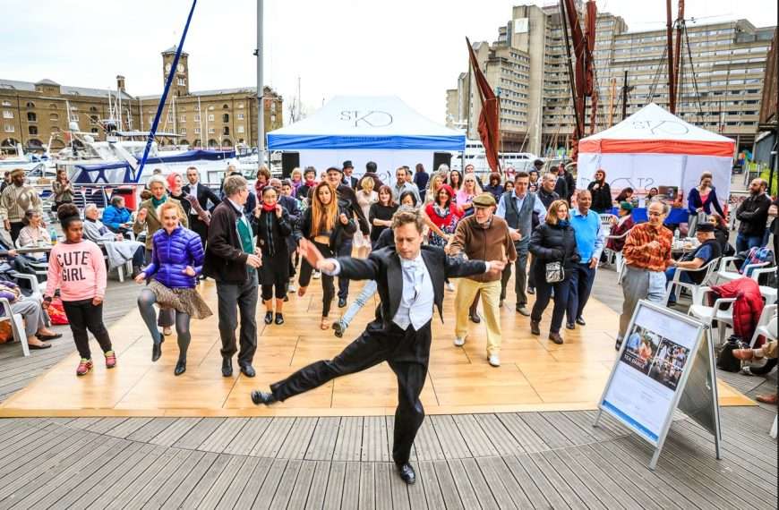 Dance For Dunkirk at St Katherine Docks