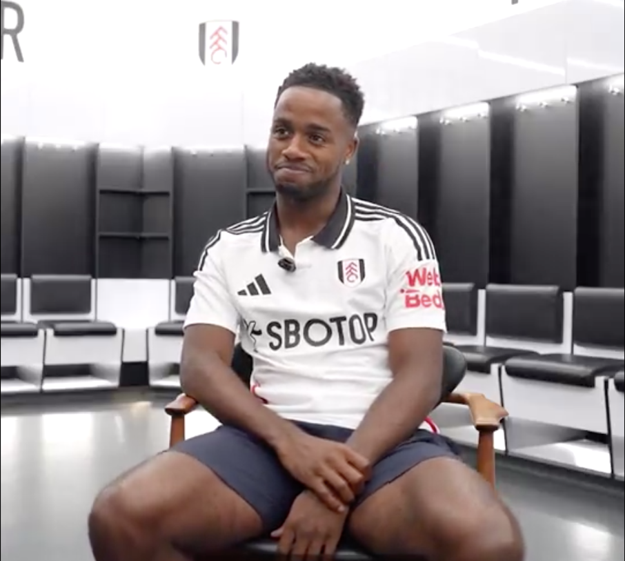 ‘It will always be home’ – Ryan Sessegnon makes ’emotional’ return to Fulham five years after leaving Craven Cottage