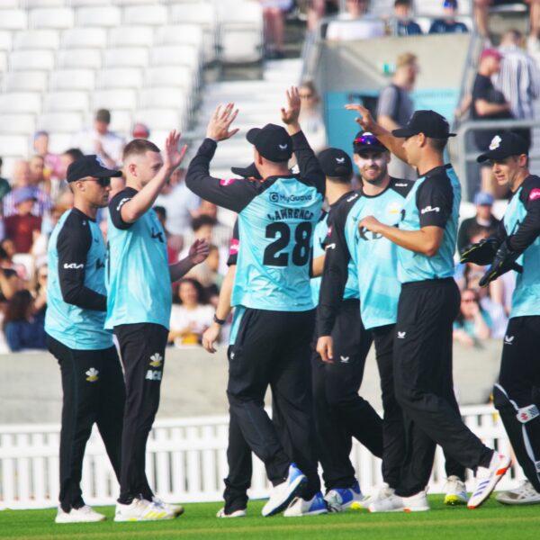 Will Jacks hammers five sixes as Surrey beat Essex to guarantee Kia Oval quarter-final in Vitality Blast