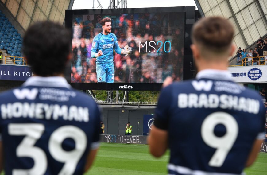 ‘Very classy’ – Watford fans praised for their gesture on emotional day as Millwall remember Matija Sarkic