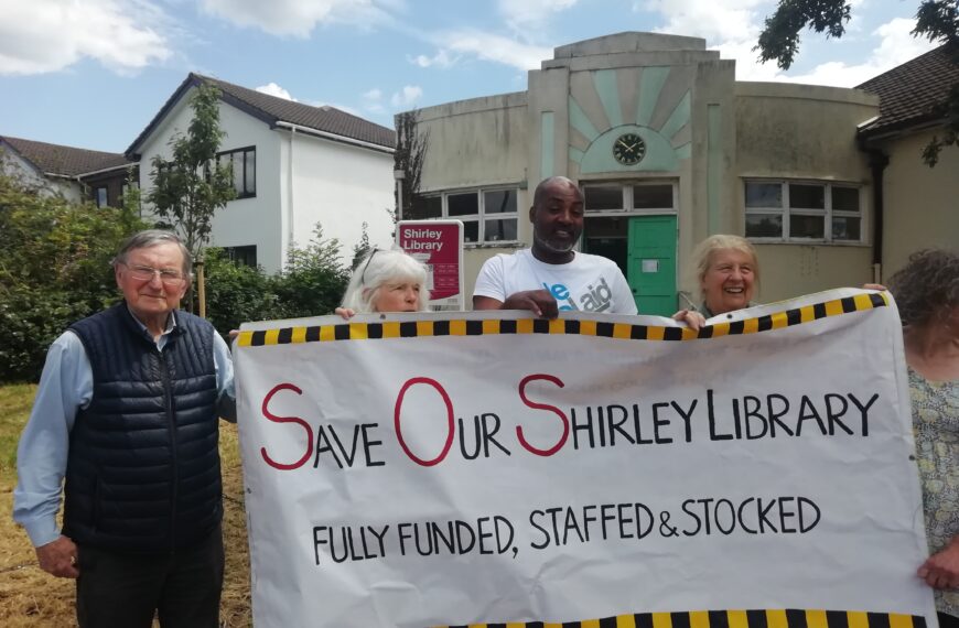 Croydon Council says it intends to close four libraries