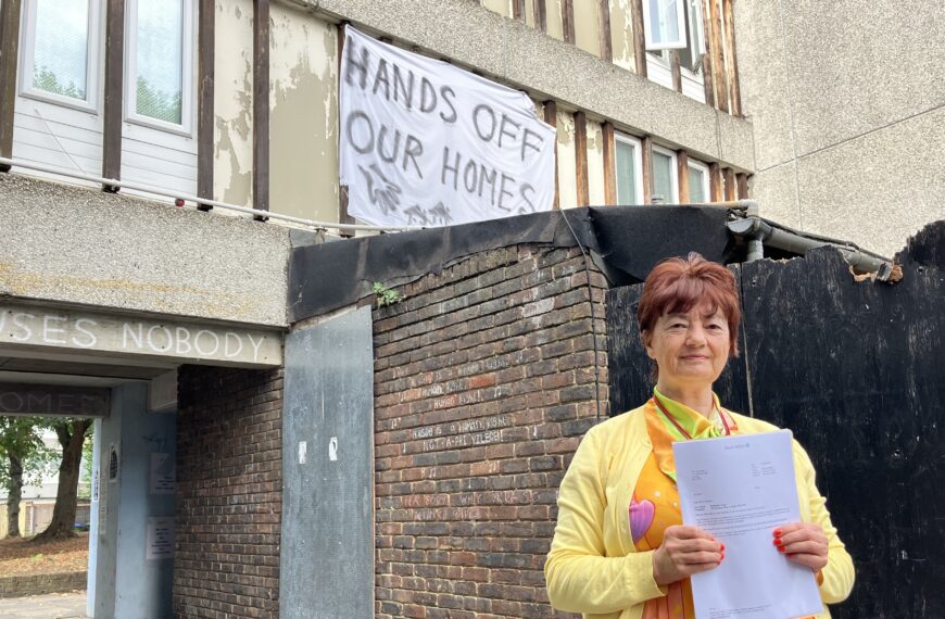 Estate occupiers told to vacate their home in Thamesmead