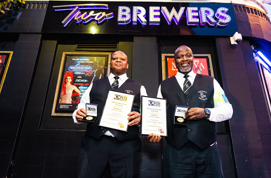 Door staff recognised for bravery after double stabbing at Clapham’s Two Brewers