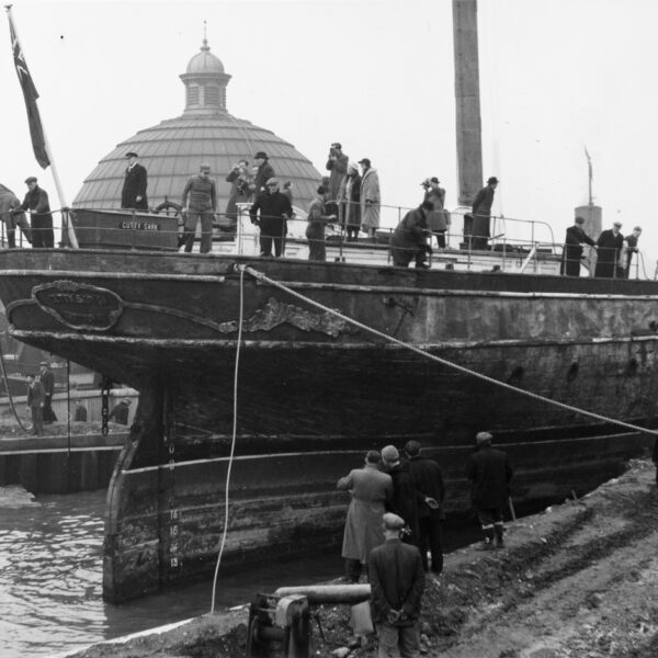 70 years of the Cutty Sark in Greenwich – the sole surviving tea clipper ship in the world