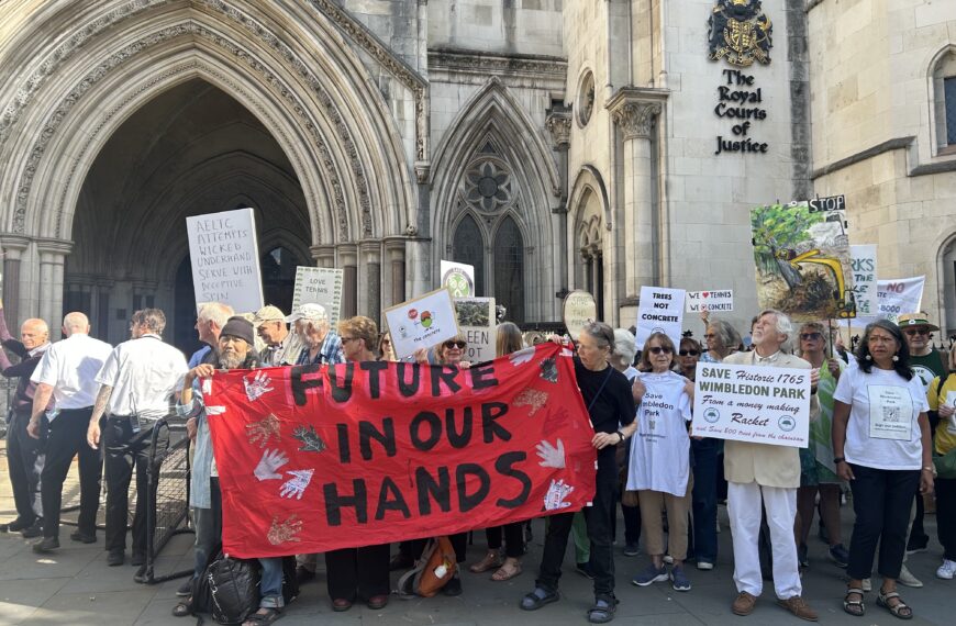 Campaigners vow to keep fighting as judge allows Wimbledon expansion to go ahead