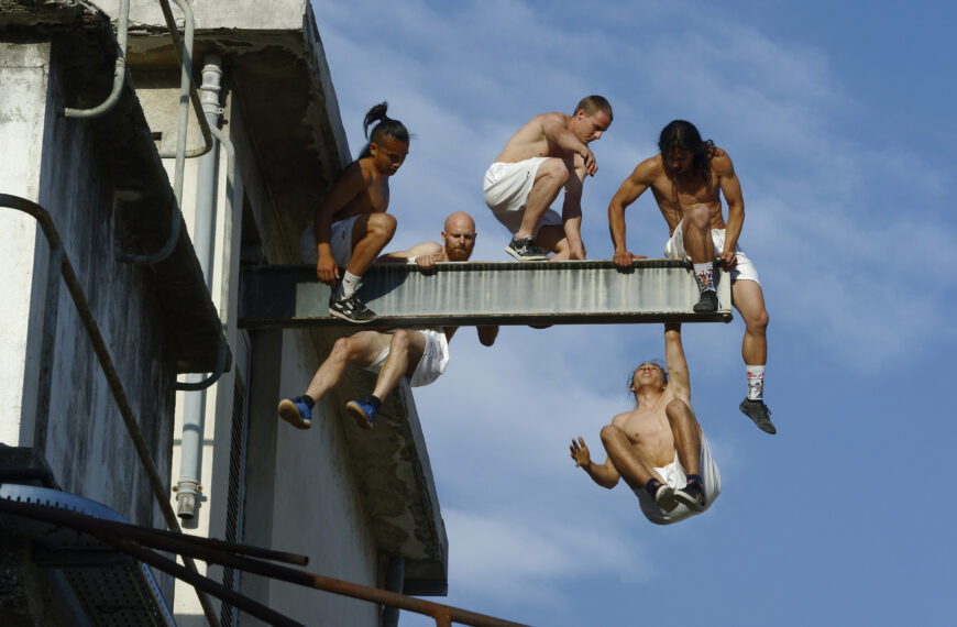 Festival Opens With Pomp and Parkour