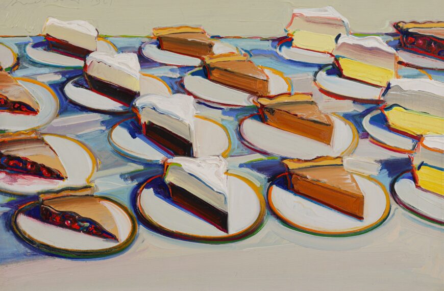 Review: Wayne Thiebaud:  American Still Life at the Courtauld Gallery 