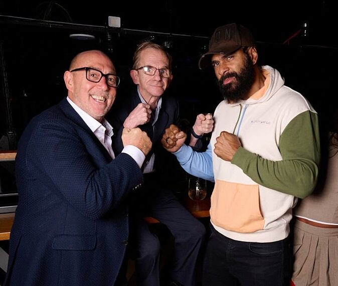 Bermondsey Boxing Champ at BOX Piccadilly Launch