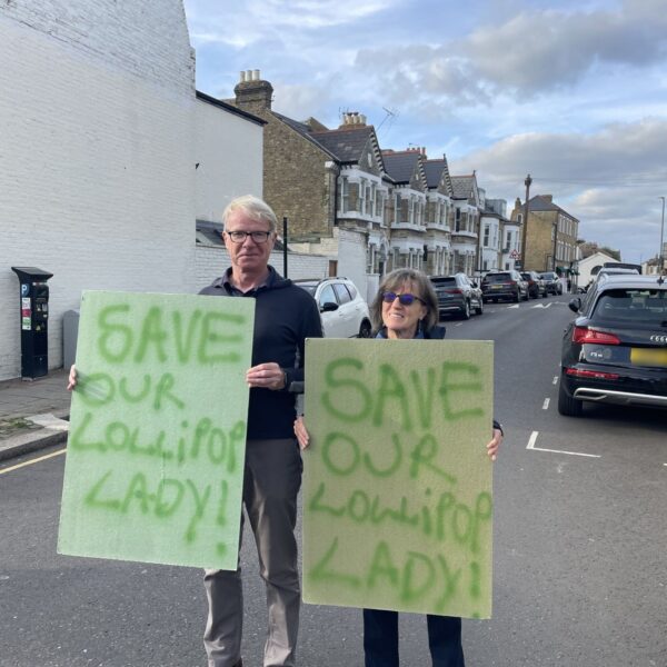 Families fight for much-loved lollipop lady’s job to be saved