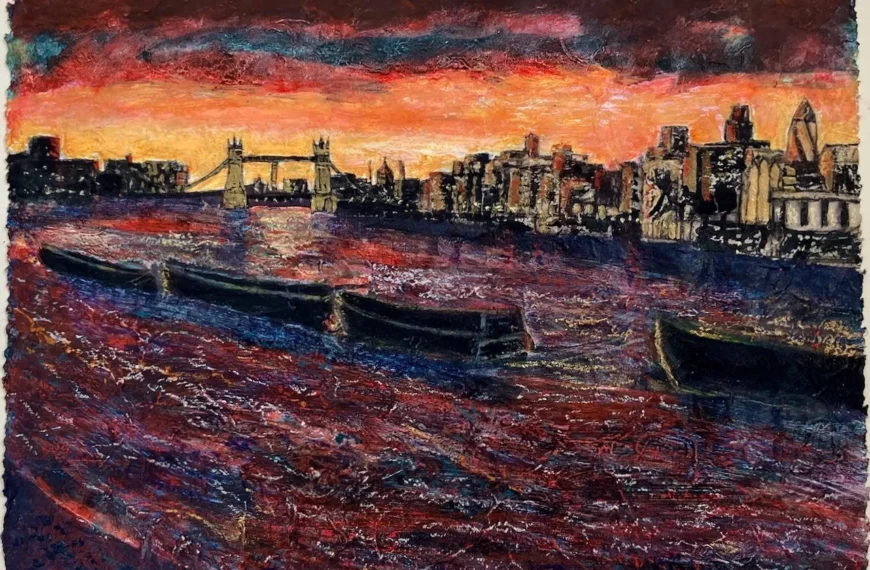 Dark Water Journeys: River Paintings