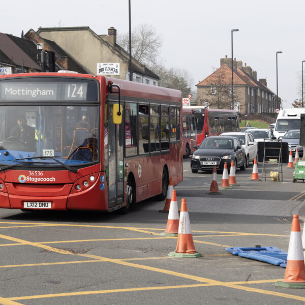 Traffic chaos on Baring Road