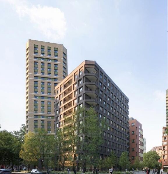 Shared living flats and social housing planned for Elephant & Castle site