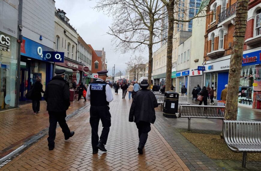 Red vs Blue violence fails to materialise as Croydon stands united