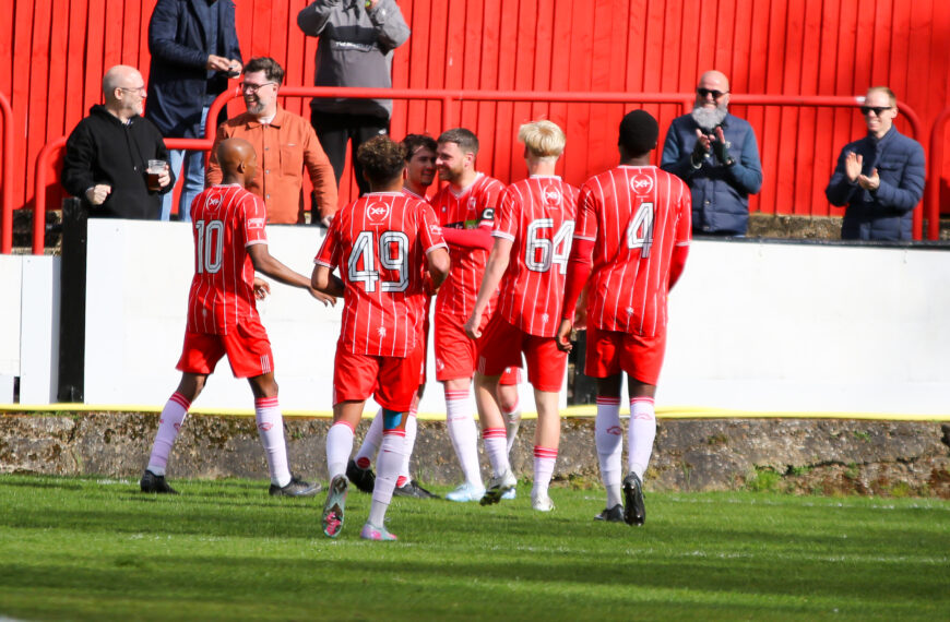 Gunner fires Welling United on way as Dulwich Hamlet win boosts Isthmian League survival hopes