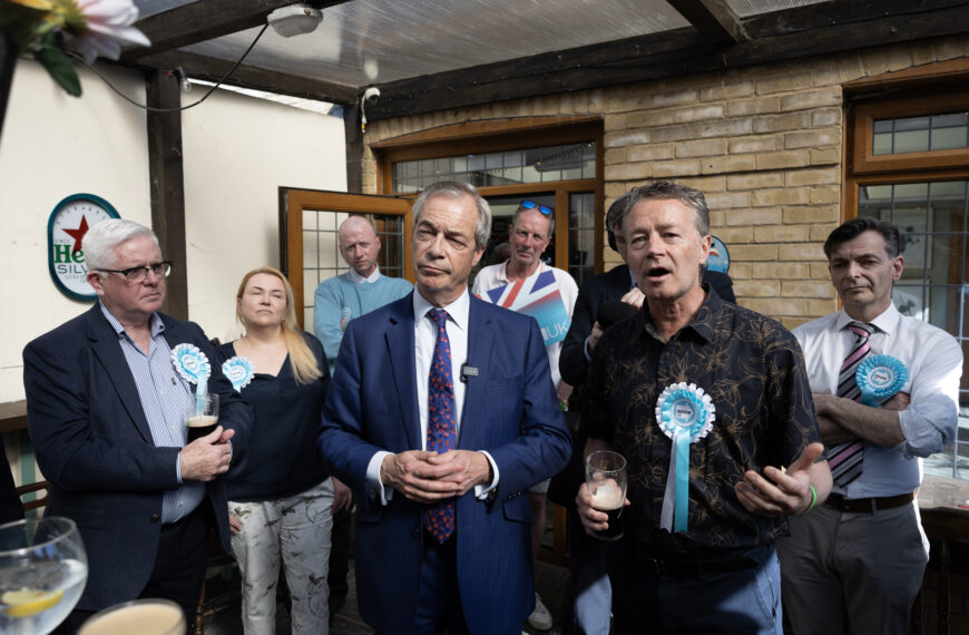Farage thinks some outer London boroughs want to split from the city