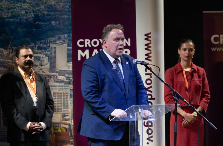 Perry re-elected as Executive Mayor, with Labour largest party but no overall control