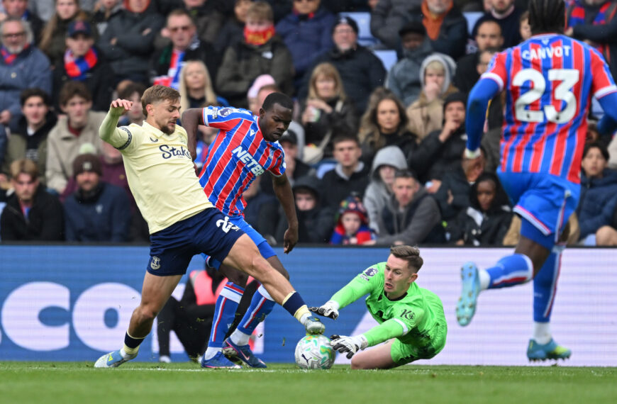 ‘Vibe’ returns to Selhurst Park as Crystal Palace get through sticky patch to confirm Premier League status with Toffees draw