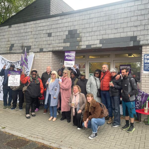 Staff begin first day of strike action to save ‘only’ day centre for people living with dementia