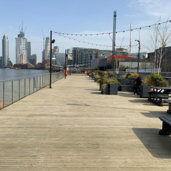 Battersea Power Station jetty to host open-air cinema, events and exhibitions for 2 more years