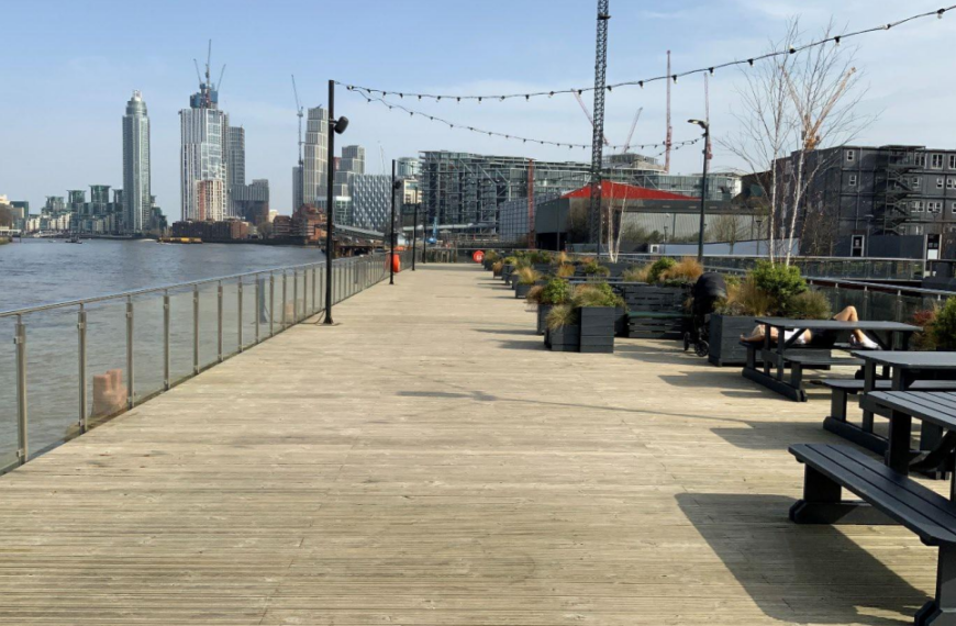 Battersea Power Station jetty to host open-air cinema, events and exhibitions for 2 more years