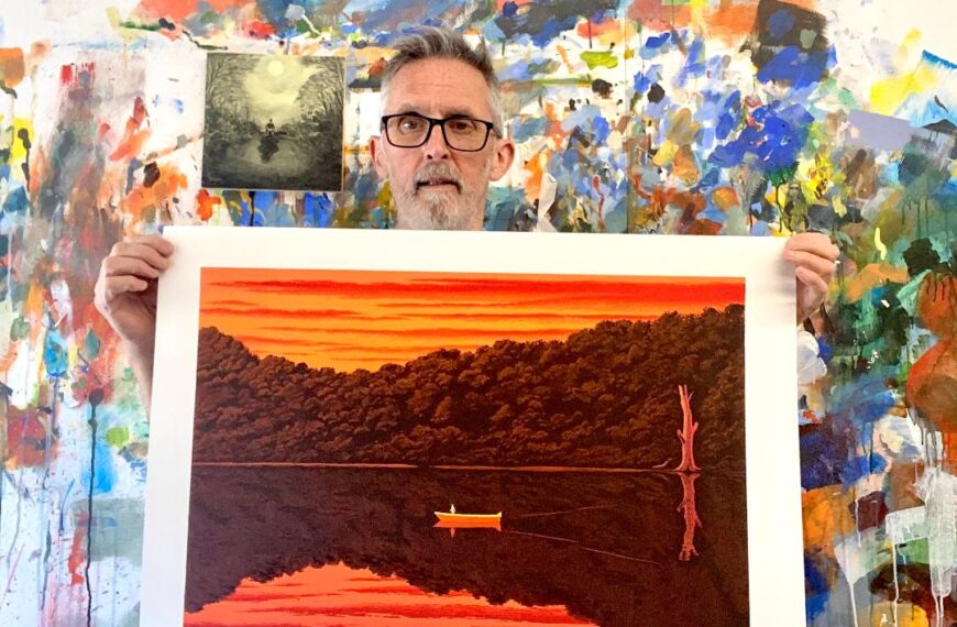 Martin Grover at the Royal Academy