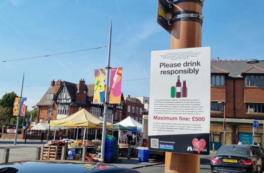 Street drinking in Mitcham is ‘out of control’, but council has no plans to renew police powers