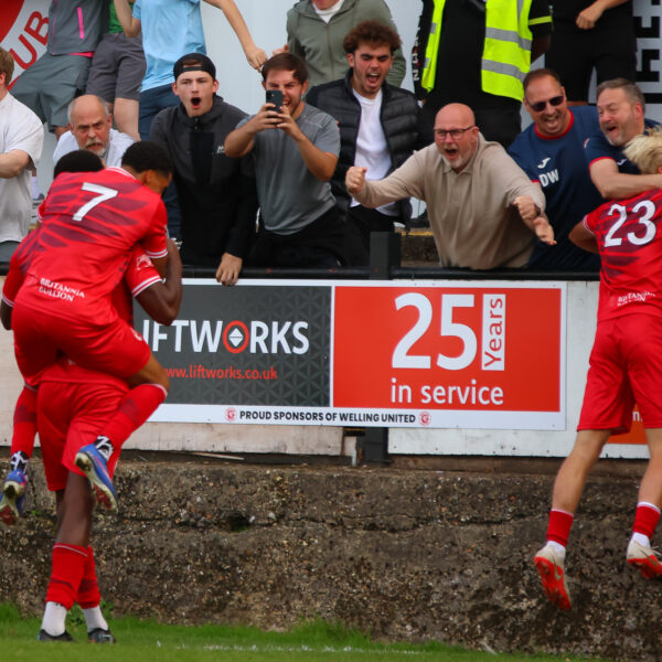 Welling United out of FA Trophy on penalties after Park View Road thriller