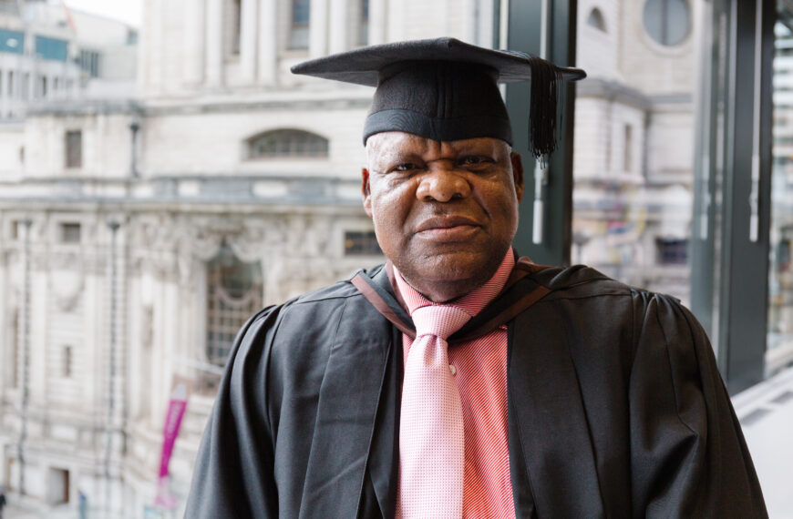 Thamesmead grandfather achieves first class social work degree