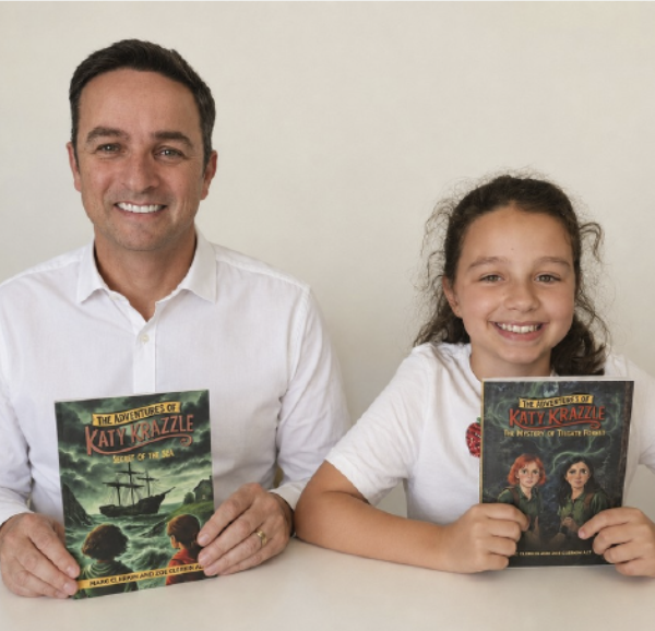 Father and Daughter writing team to&hellip;
