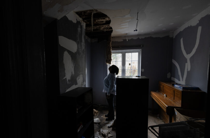 Mum injured after Lambeth Council flat ceiling collapses for second time